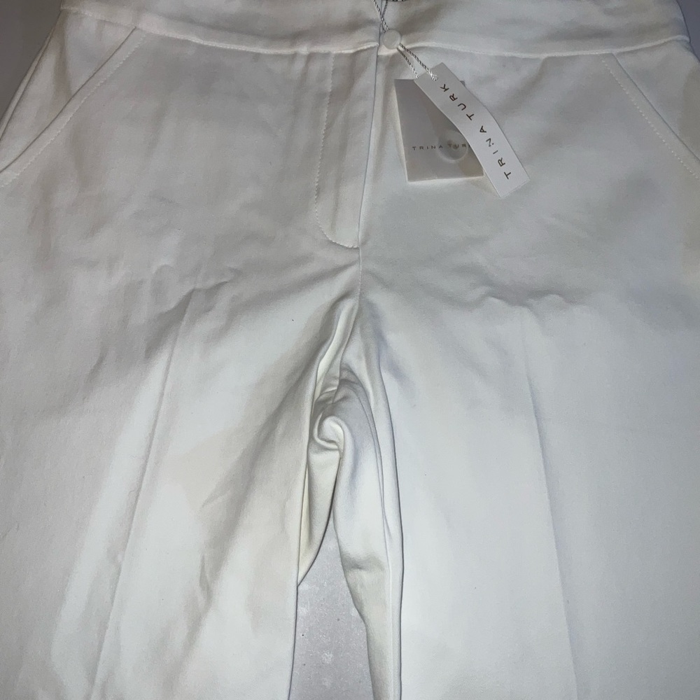 Trina Turk NWT Ore Cropped Boot-Cut Pants Size 10 - Picture 7 of 16
